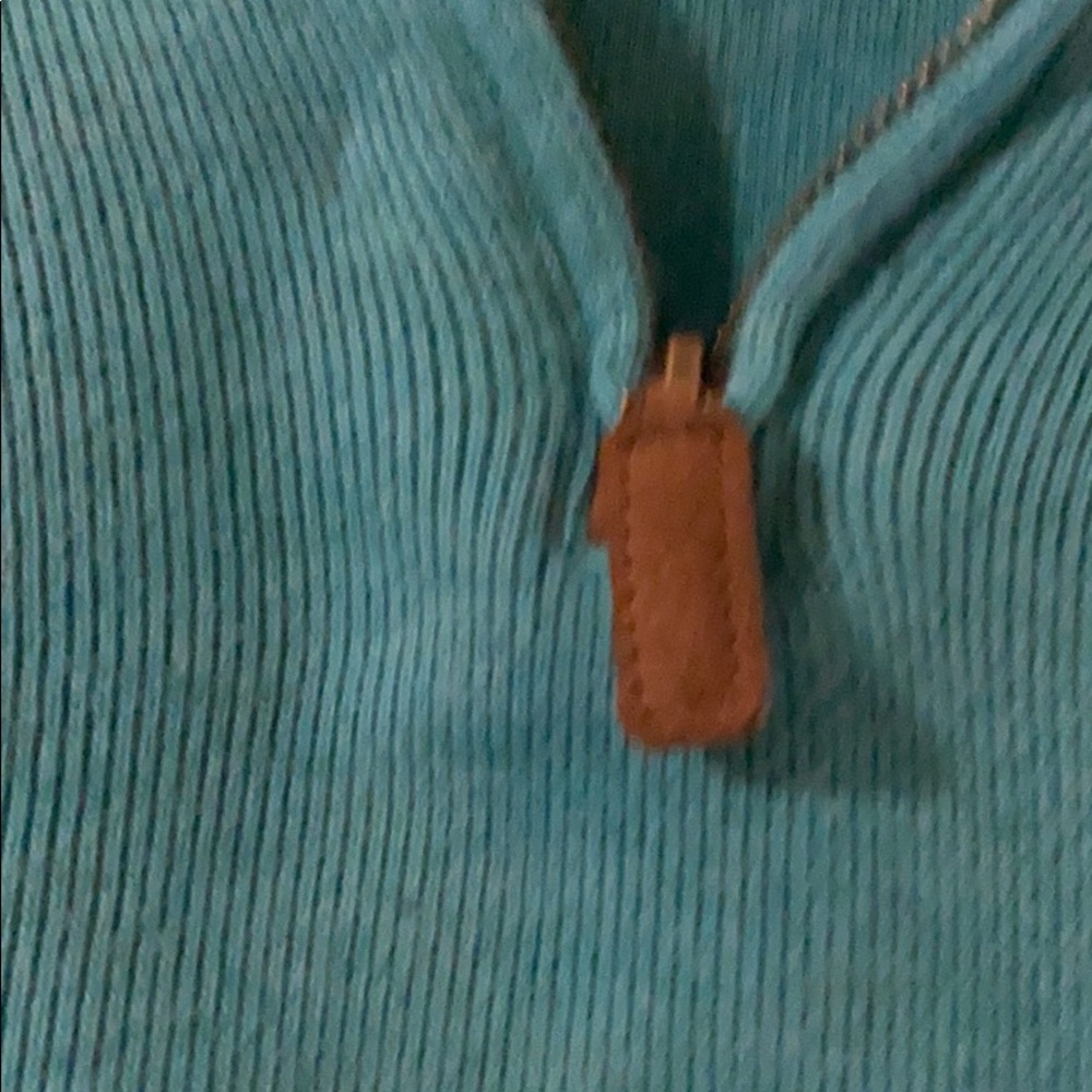 Men’s Polo 1/4 Zip Pullover Sweater - Picture 3 of 6